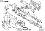 Bosch 0 601 937 563 GSB 12 VES-2 Cordless Impact Drill 12 V / GB Spare Parts GSB12VES-2